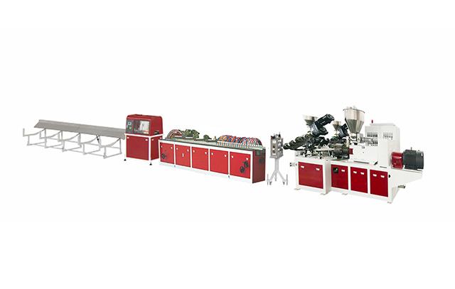 PP PE WPC Profile Extrusion Line1