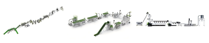 Starres Plastikrecycling -Wäschelinie5