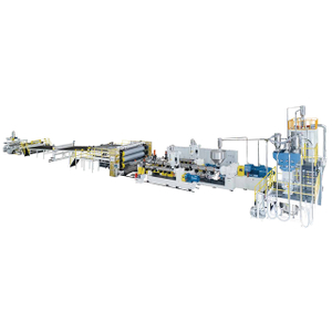 PP PE ABS PVC PVDF Sheet Extrusion Machine Production Line- JWELL
