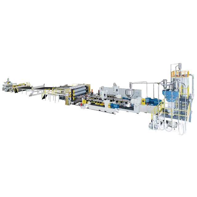 PP PE ABS PVC PVDF Sheet Extrusion Machine Production Line- JWELL