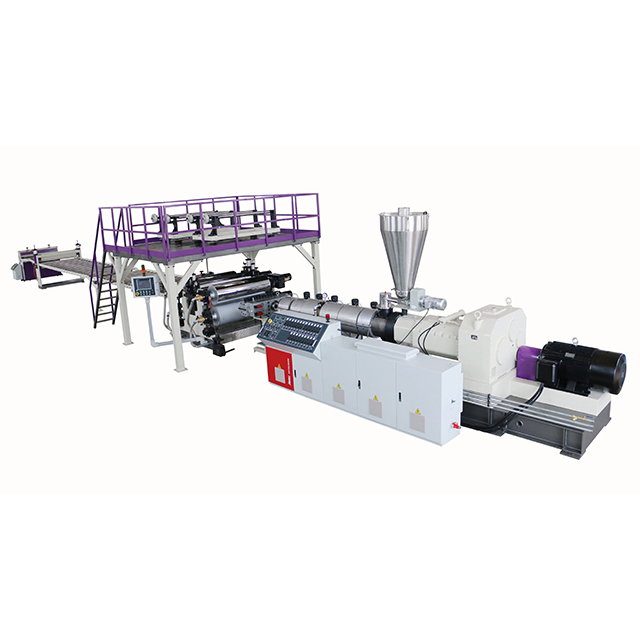 SPC Composite Floor Sheet Extrusion Machine Production Line- JWELL