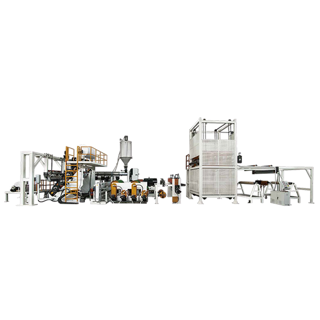 TPO+PP Foamed Composite Sheet Extrusion Machine Production Line- JWELL