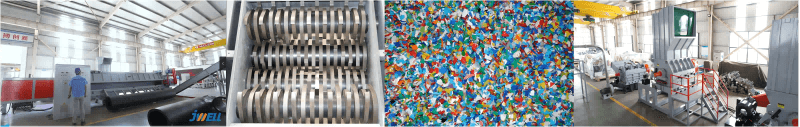 Jwell Single Shaft Twaft Poros Empat Shaft Plastik Shredder Shredder Light Heavy Crusher8