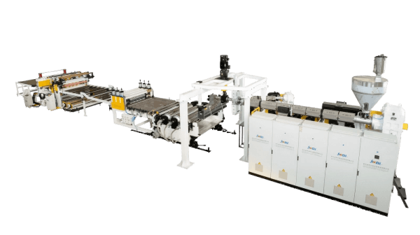 PC corrugated sheet roofing tile extrusion machine